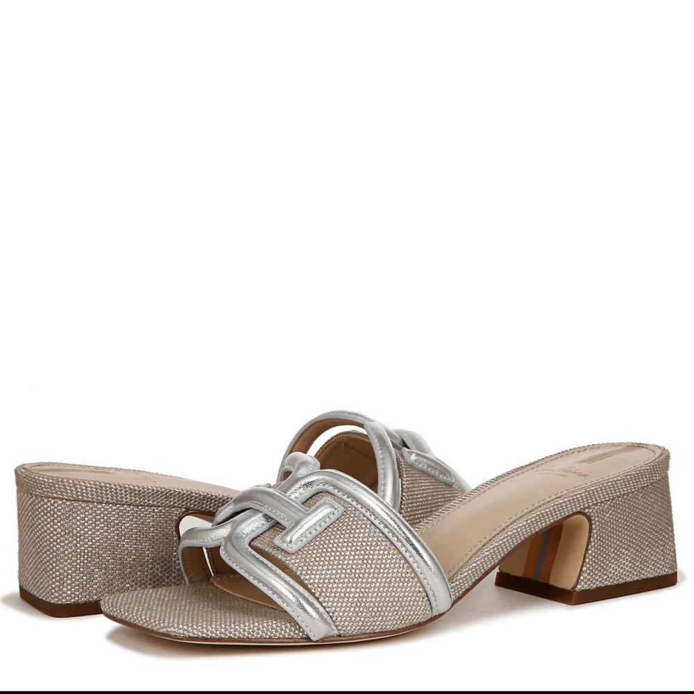 Sam Edelman Waylon Silver Heeled Sandals